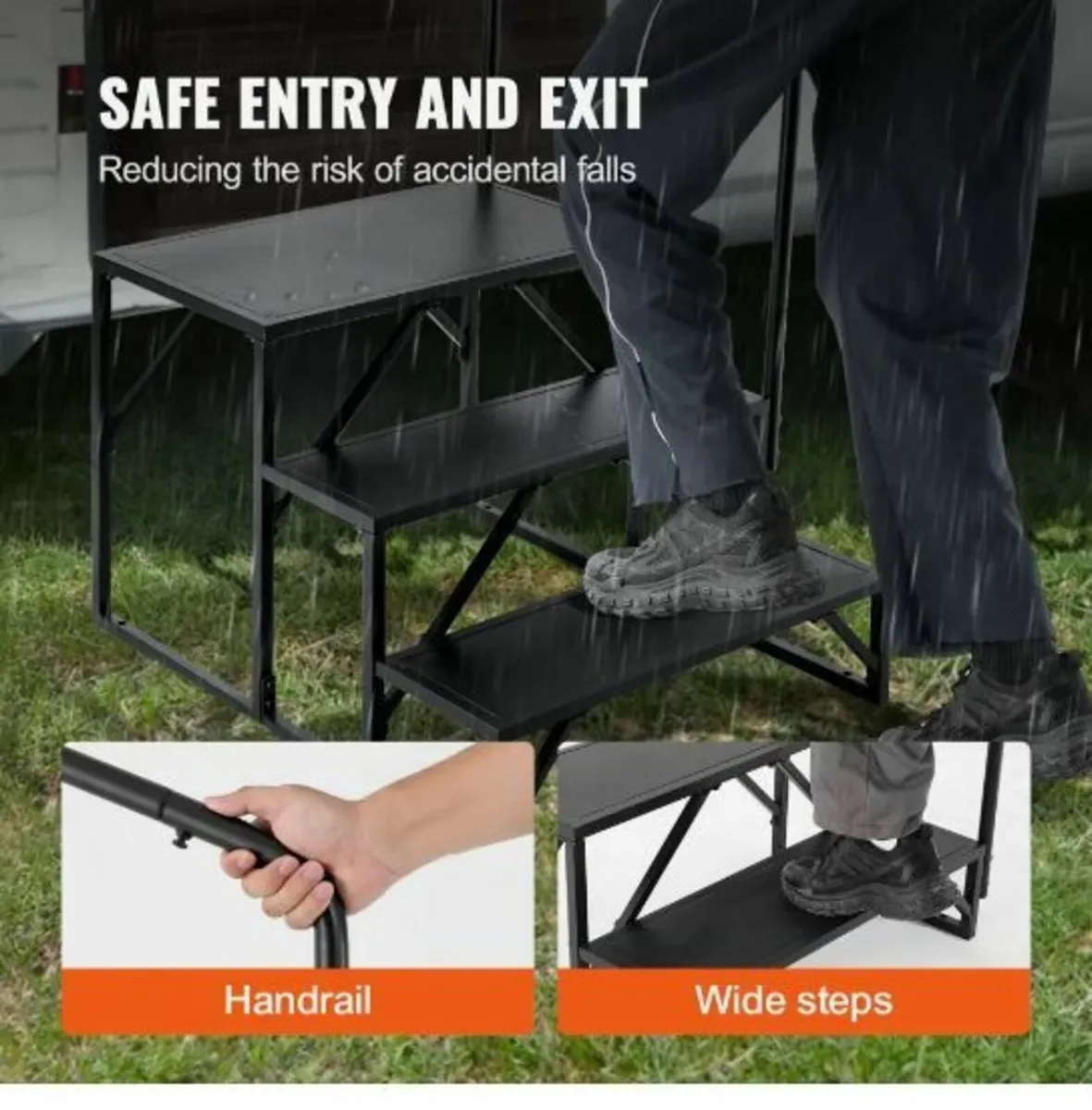 RV Steps, 3-Step RV Stairs, 440 - Image 2