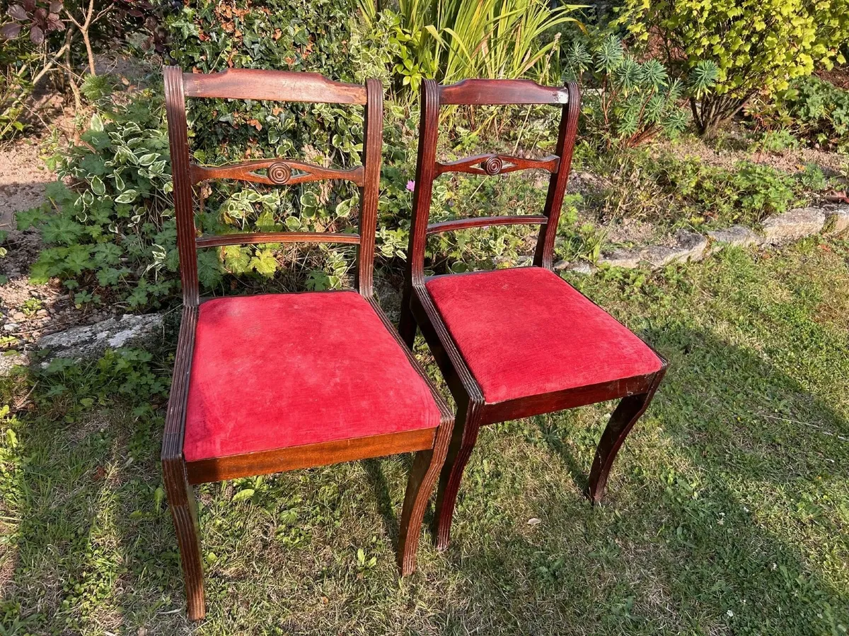 Victorian Dining chairs - Image 2