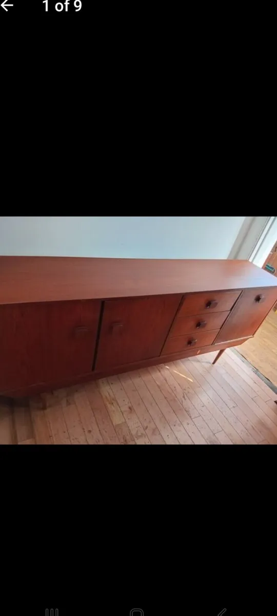 mid century teak sideboard - Image 1
