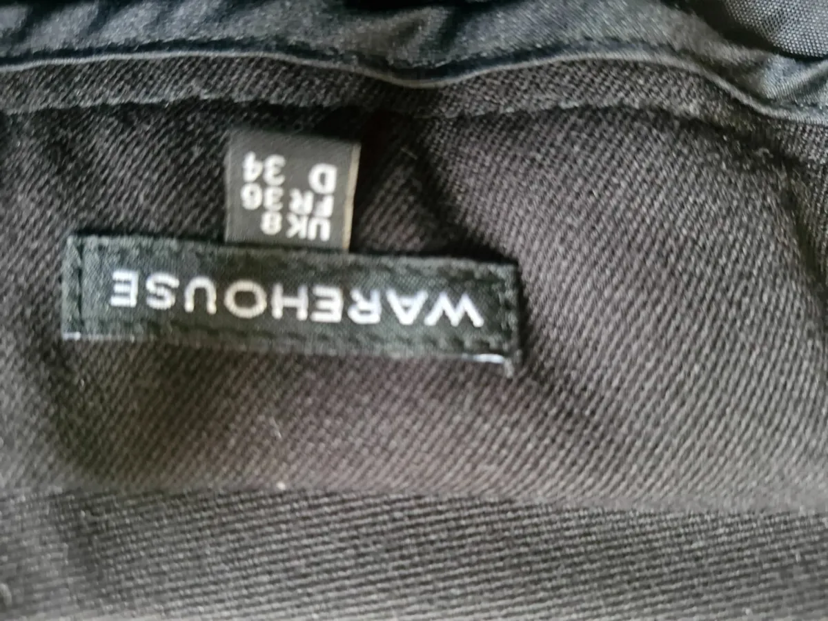Black trousers size 8 - Image 2