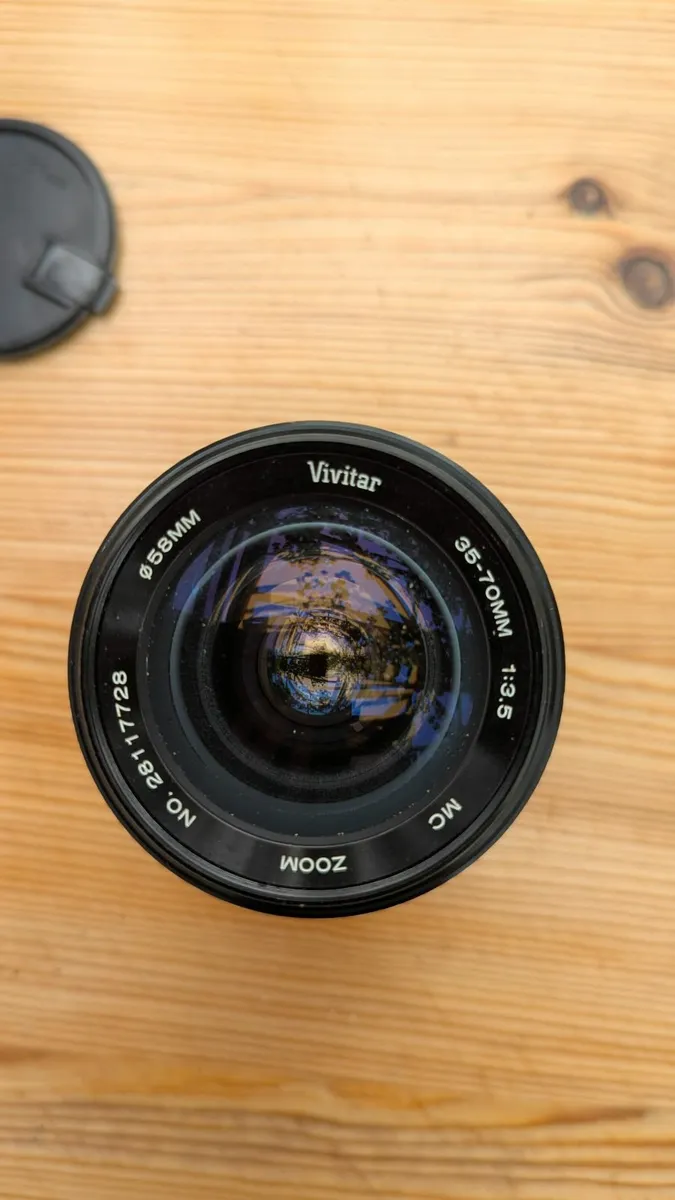 Vivitar MC zoom  35-70mm, 58mm, No.28117728 - Image 1