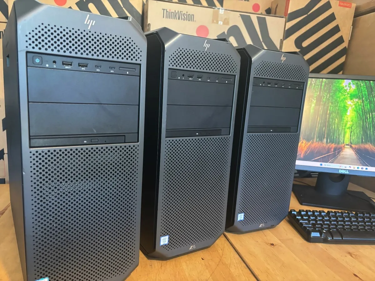 HP Z6 Workstation PCs-Xeon Gold Cpu's-Delivery&Vat - Image 4