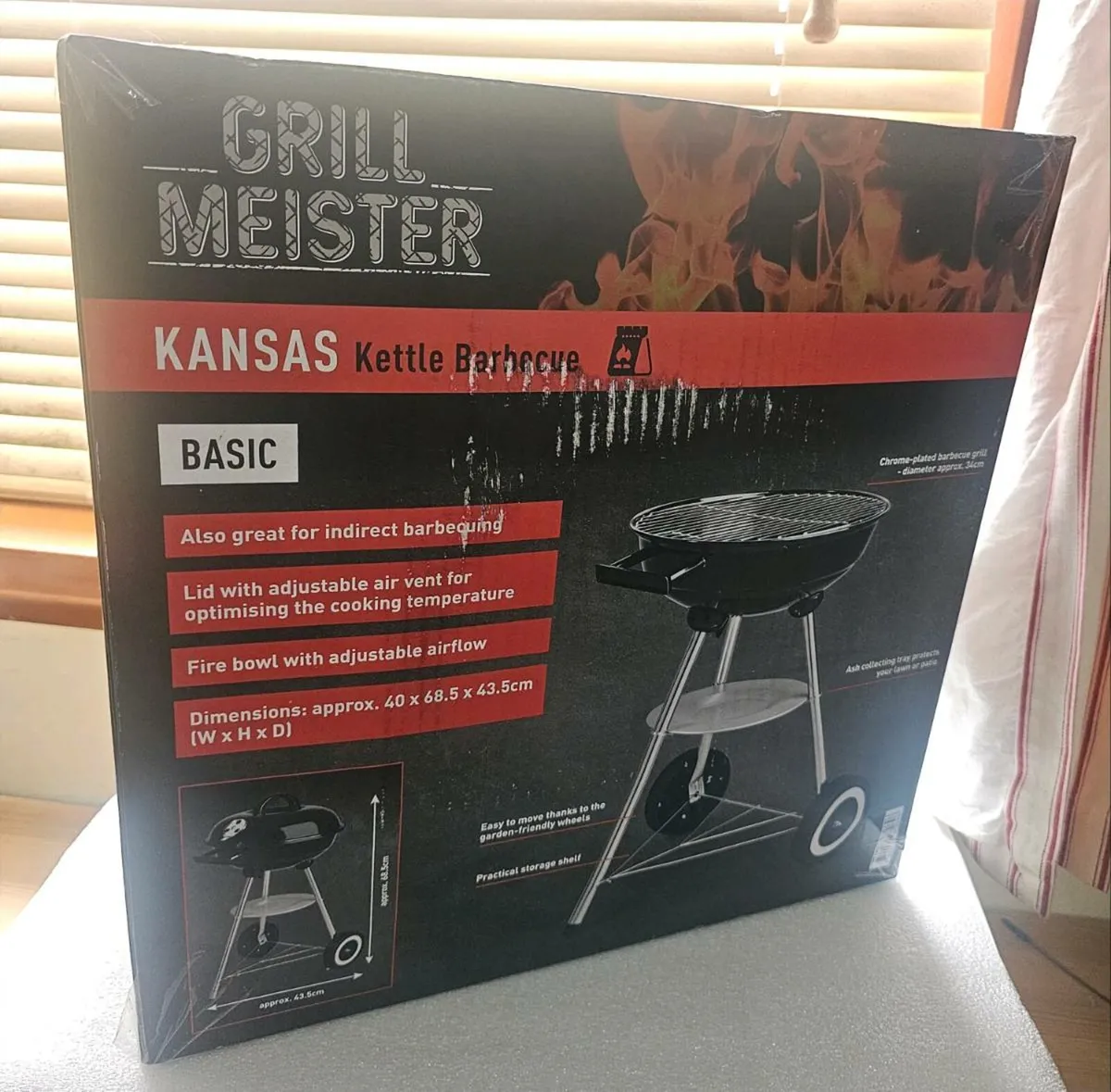 Baebecue Grill Meister Kansas Kettle Brand New. - Image 2