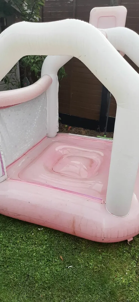 Free Childrens outdoor  bouncy castle and slide - Image 2