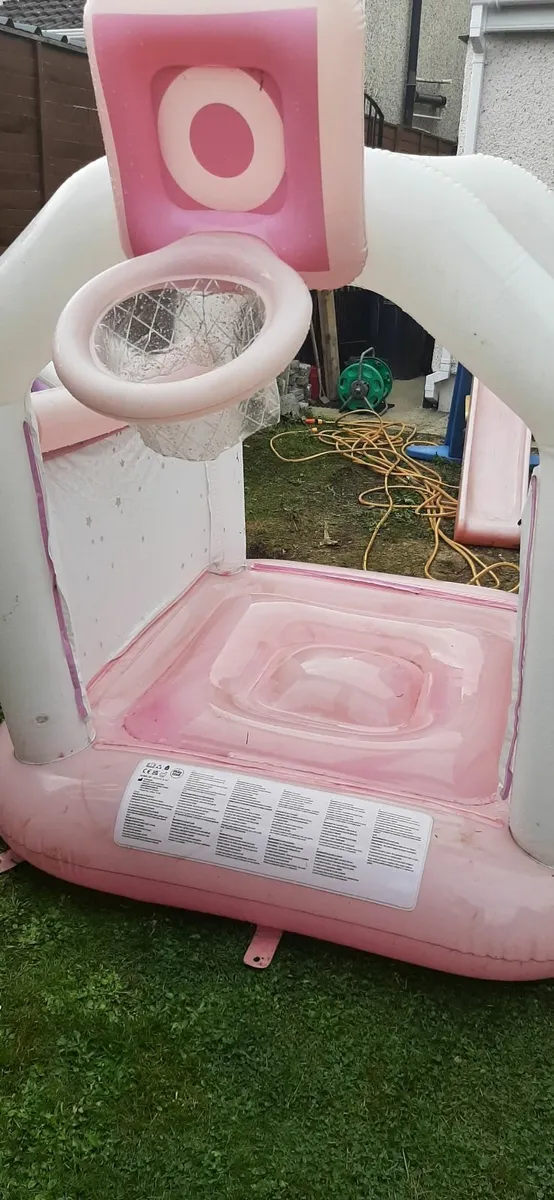 Free Childrens outdoor  bouncy castle and slide - Image 3