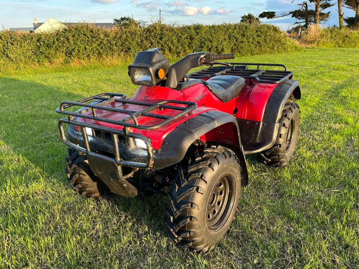 400cc Honda fourman 4x4 - Image 2