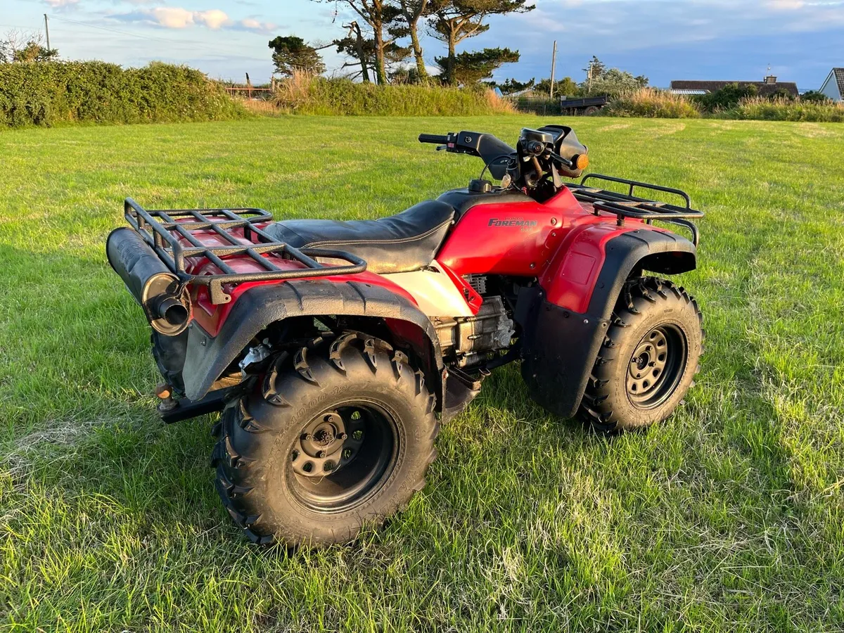 400cc Honda fourman 4x4 - Image 4