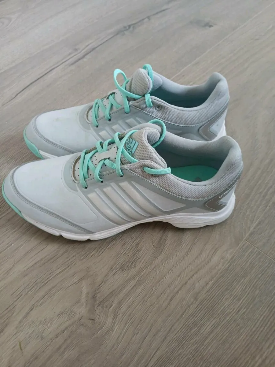 Ladies Adidas golf shoes - Image 1
