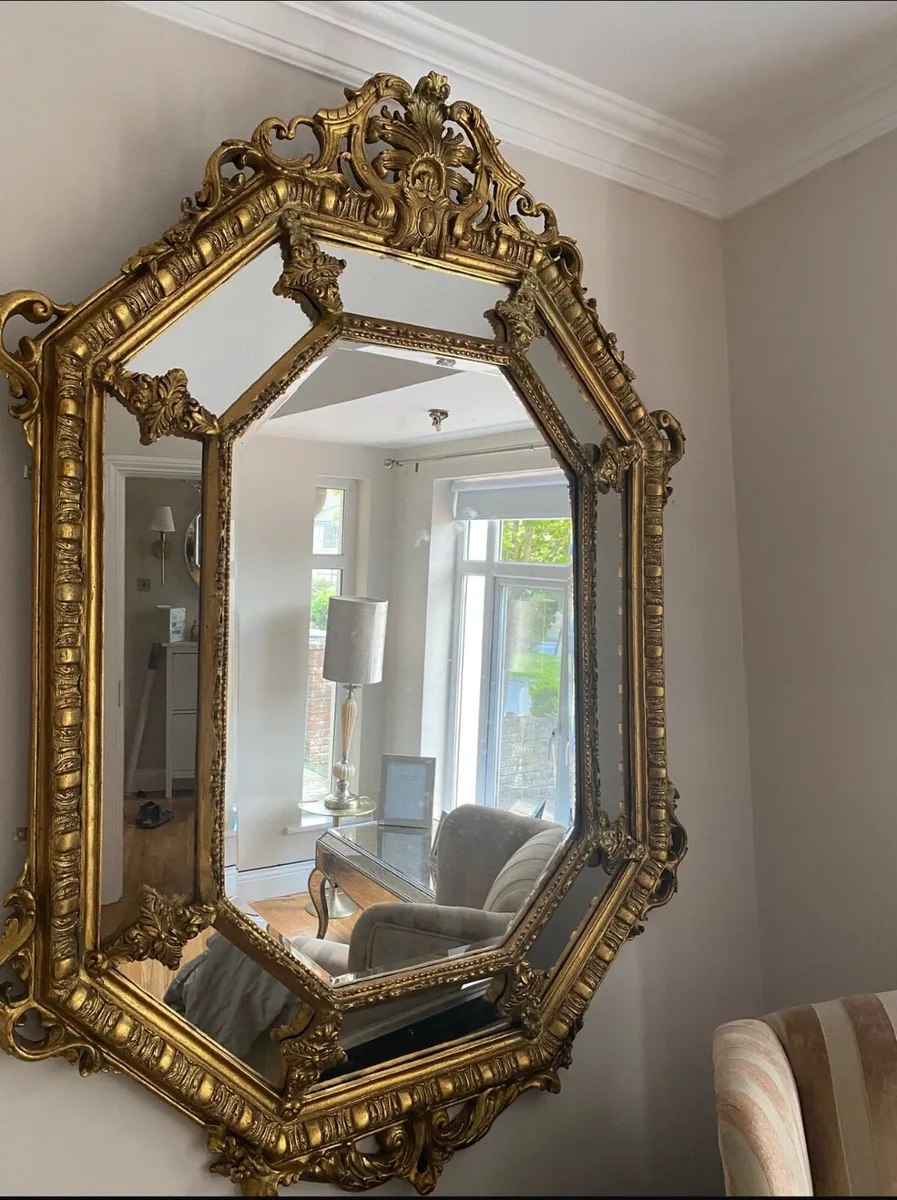 Gold Antique Mirror XL - Image 1