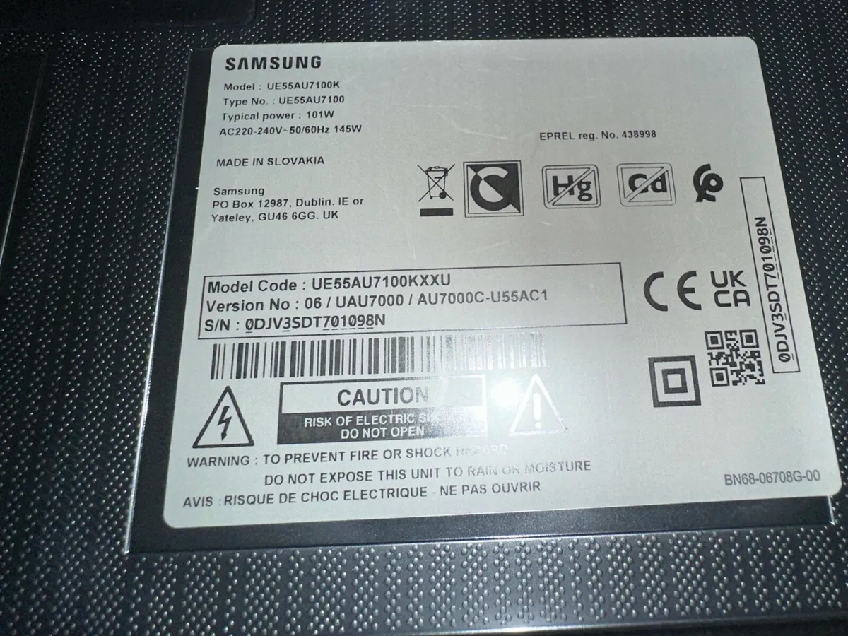 Samsung 55” 4K Smart TV - Image 3