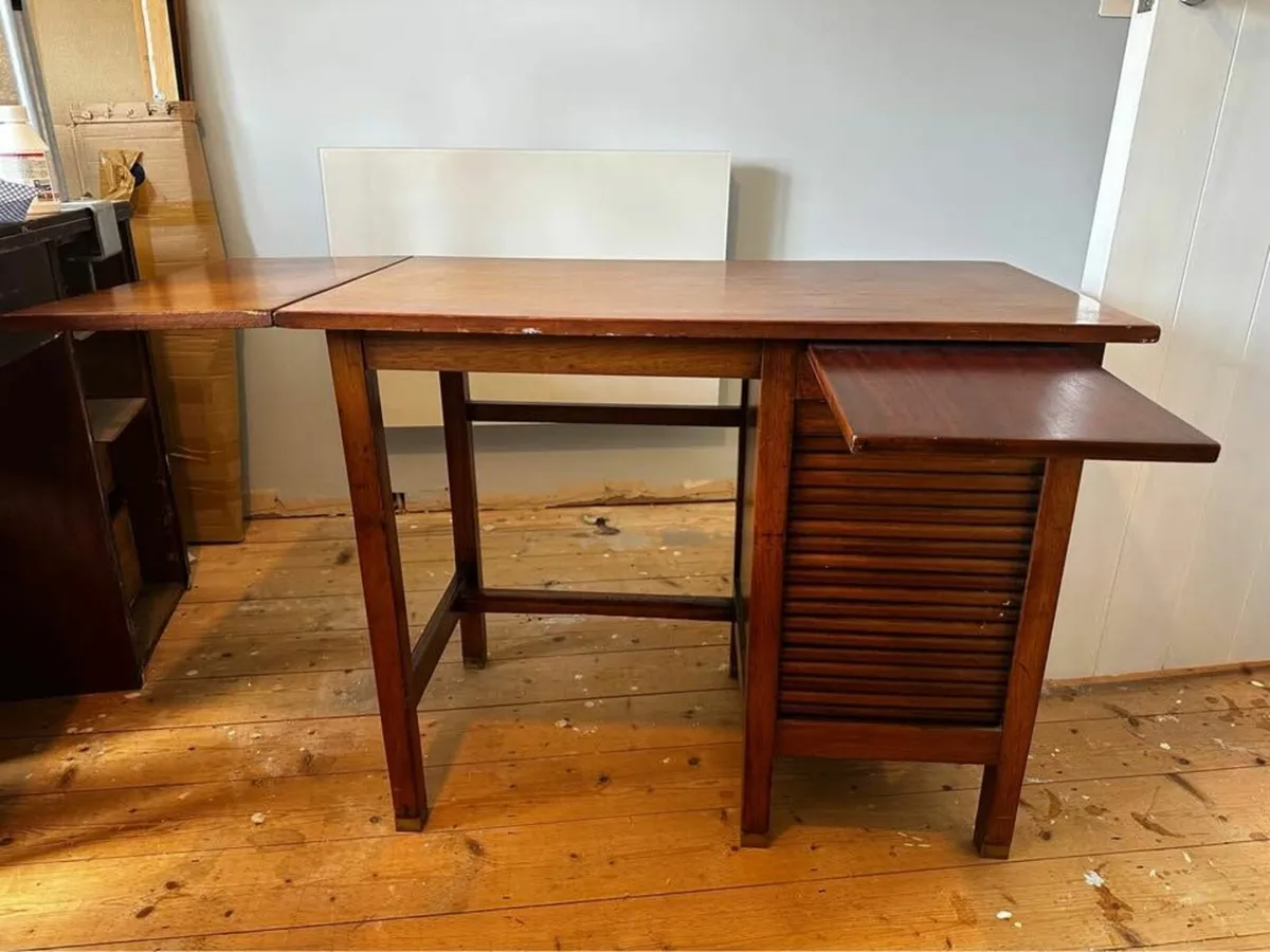 Antique Writing Desk - Image 4