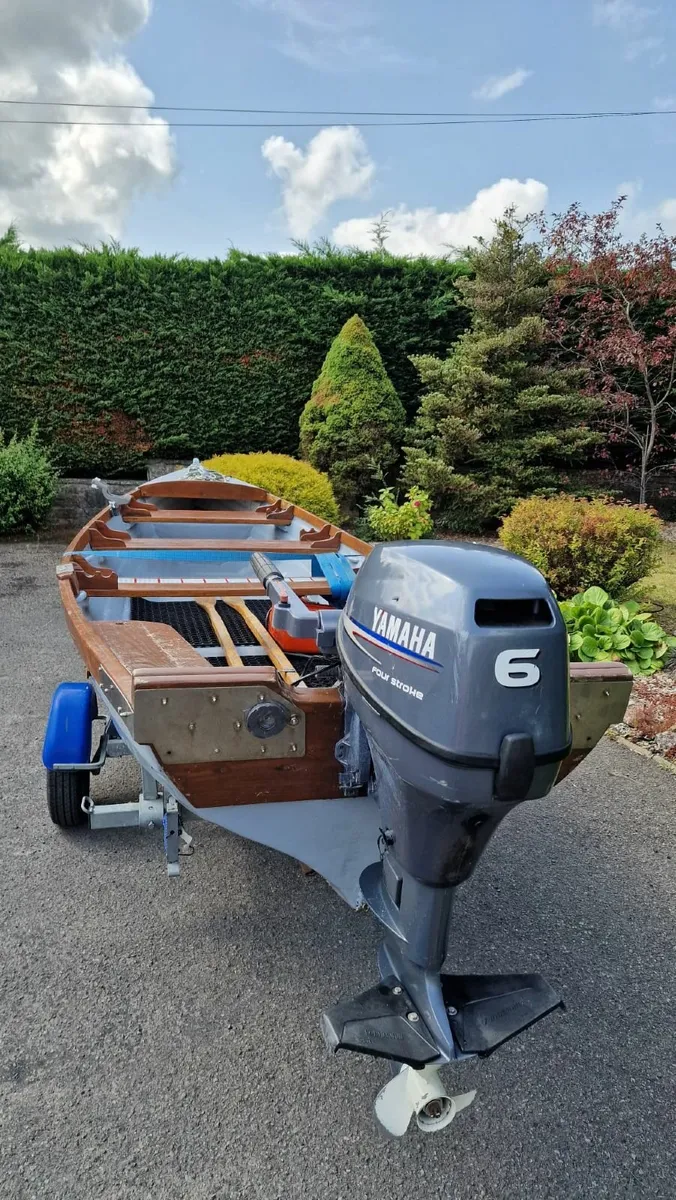 Lake Boat: 19ft + Trailer + 6hp Yamaha Engine - Image 2