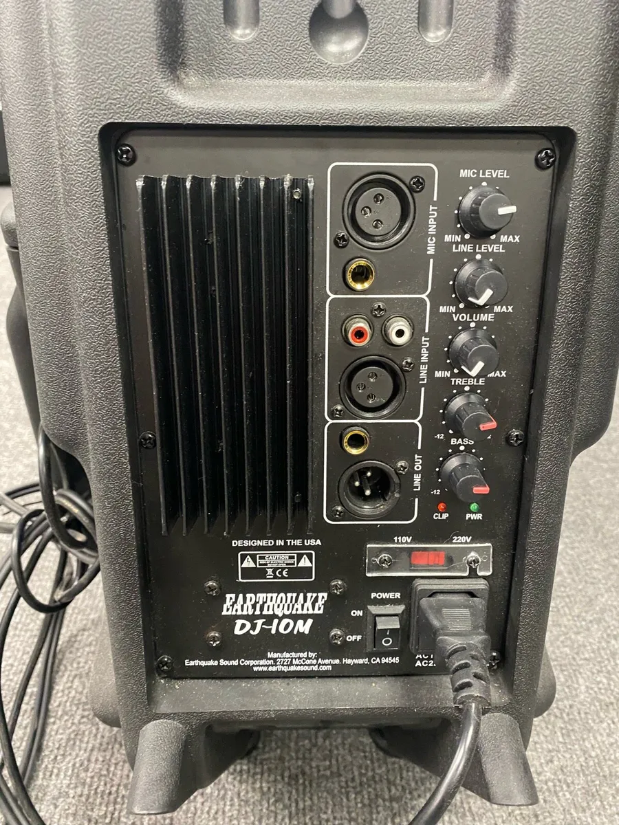 Earthquake DJ10M PA System - Image 2