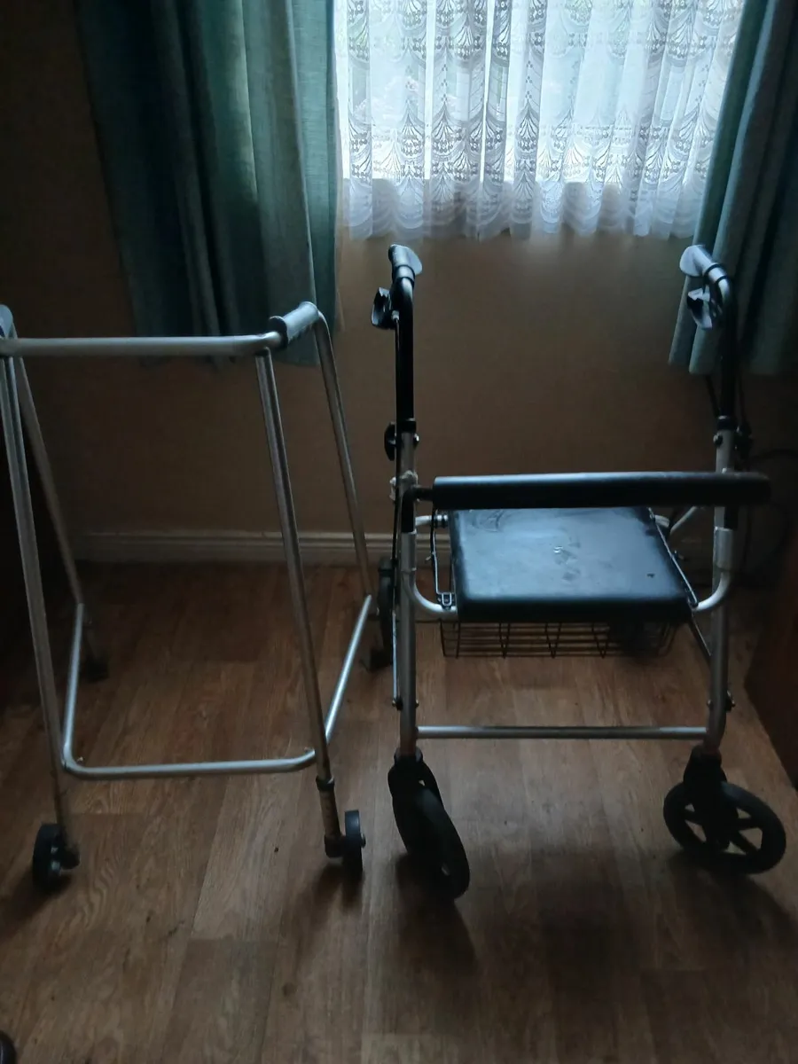 Riser Recliner, Table, 2 Walkers, Stairlift - Image 2