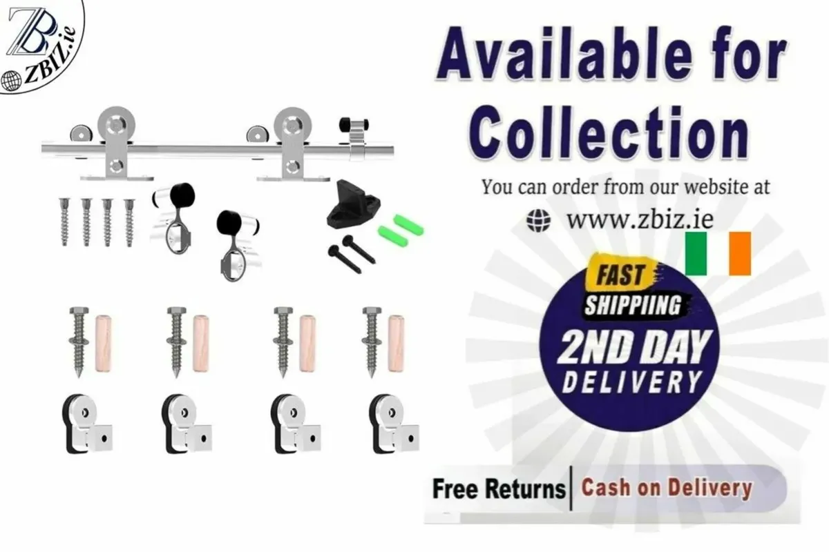 Sliding Door Fitting 183 cm / 6 ft Sliding Door - Image 1