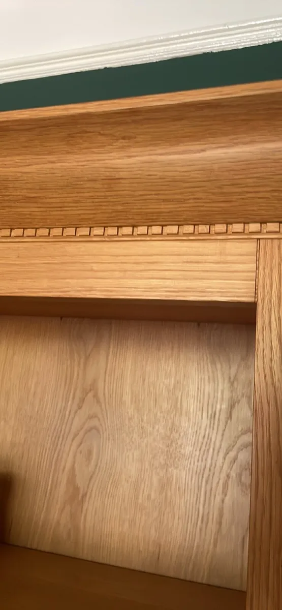Solid oak bookcase - Image 2