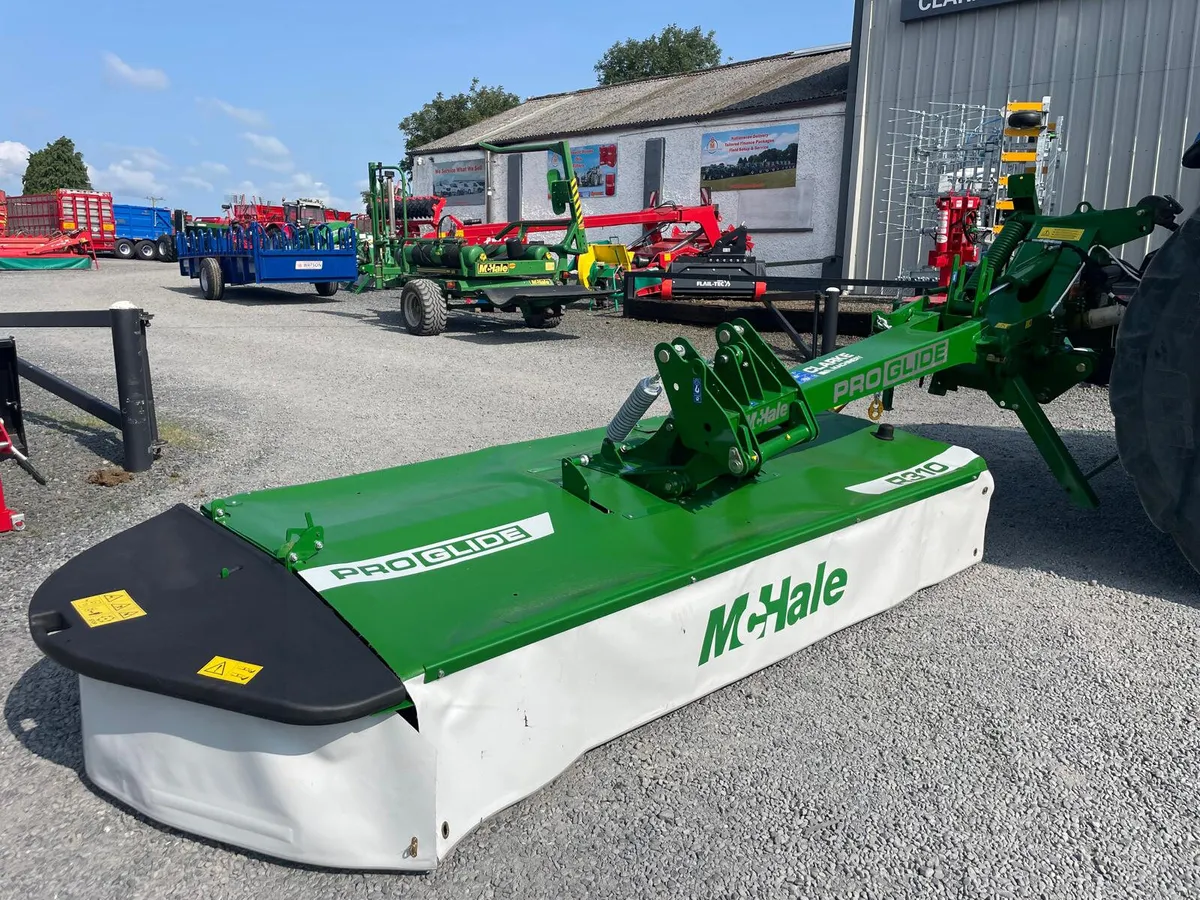 McHale Proglide R310 Disc Mower - As New - Image 1