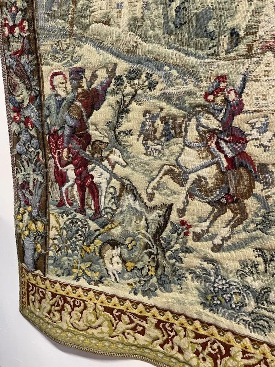 Exquisite Vintage French Tapestry. - Image 2