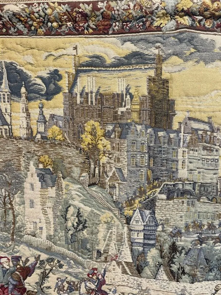 Exquisite Vintage French Tapestry. - Image 4