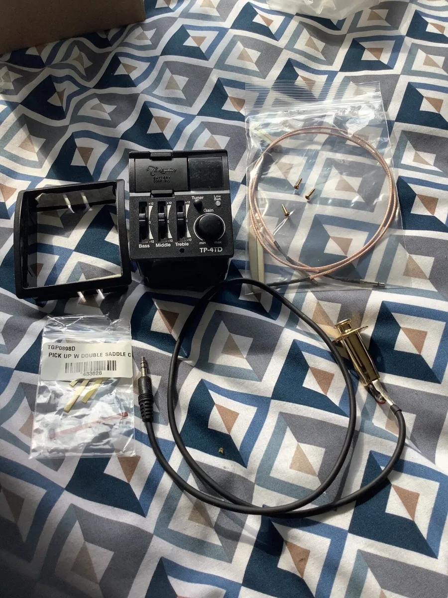 Takamine TP-4TD preamp complete unit - Image 1
