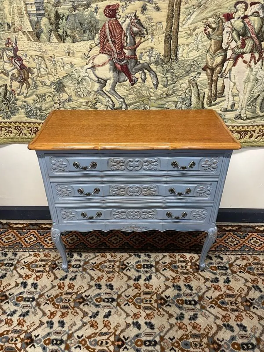 Fabulous Mid 20th Century French Provincial Chest of Drawers - Image 2