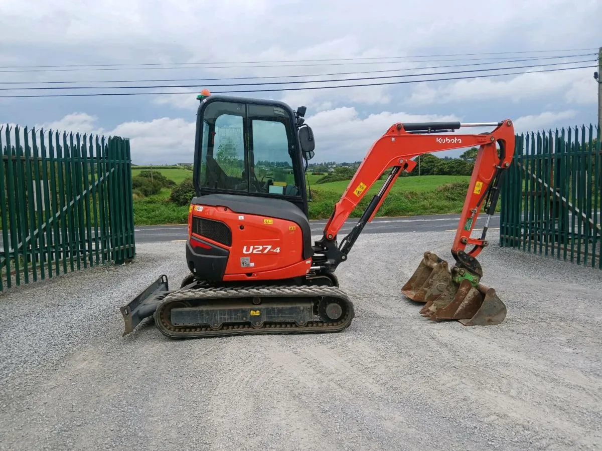 Kubota u27-4 - Image 1