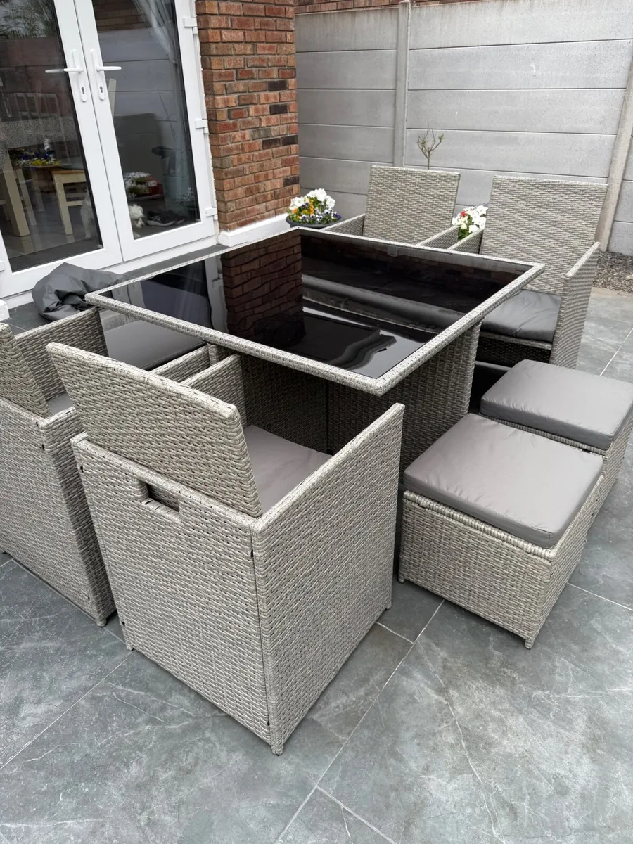 8 seater garden furniture set - Image 4