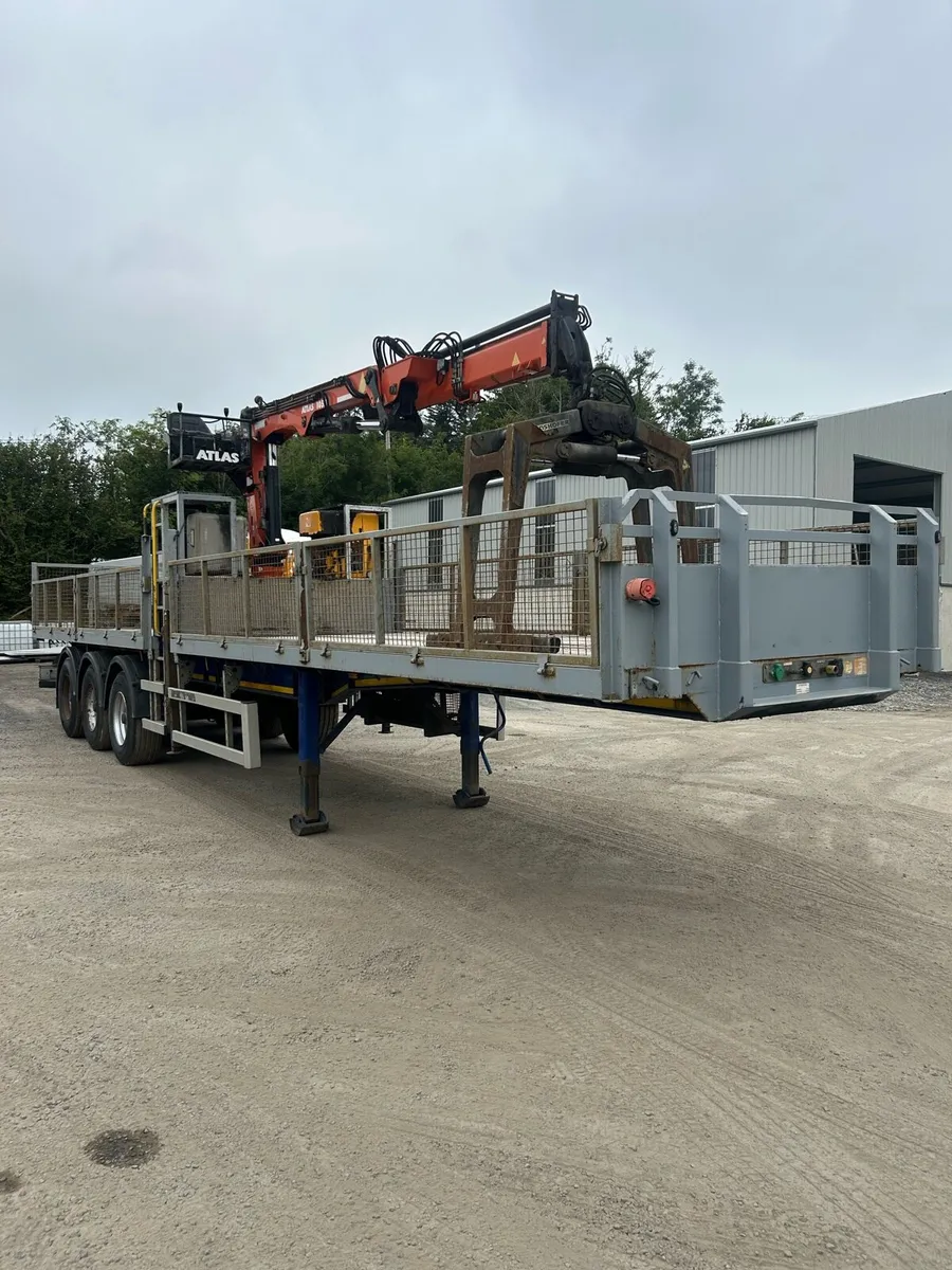 Montracon Block/Crane Trailer - Image 1