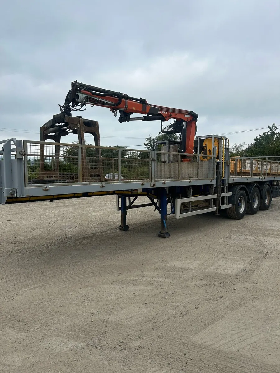 Montracon Block/Crane Trailer - Image 2