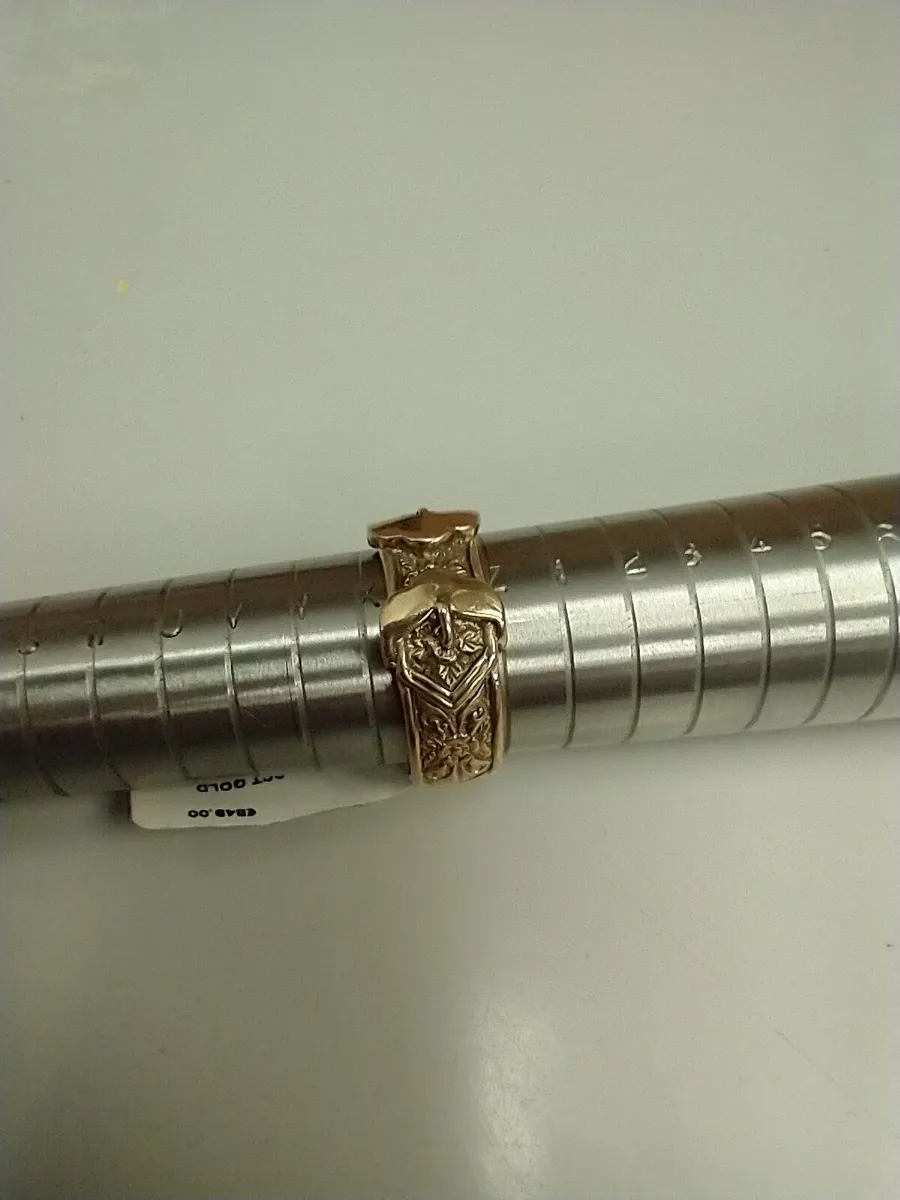 9ct Gold Buckle Ring 9k - Image 3