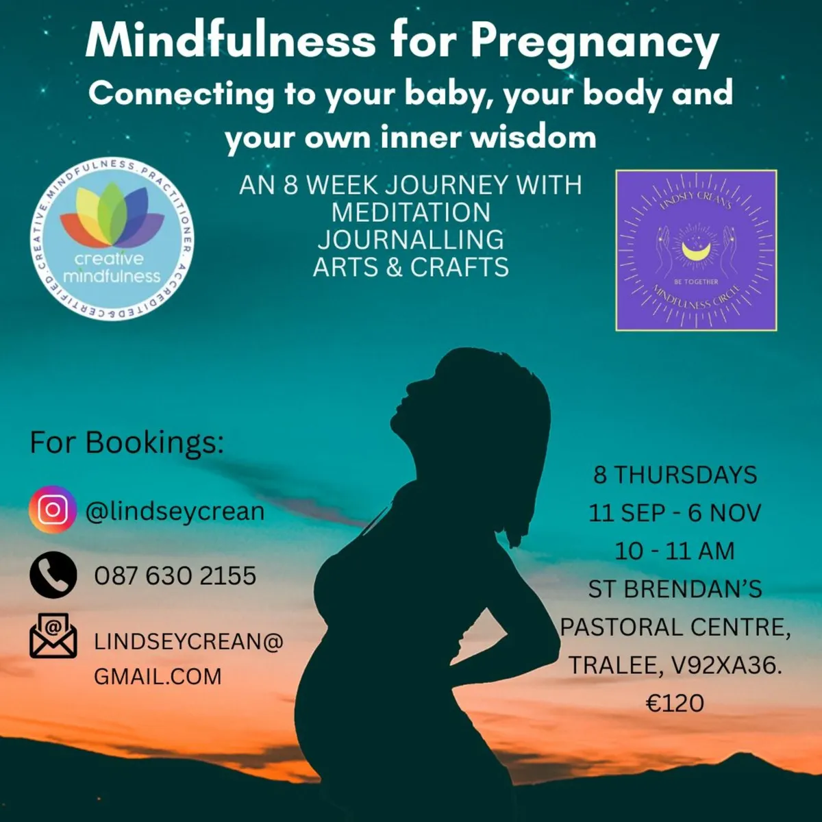 Mindfulness for Pregnancy Circle, Tralee, Co Kerry