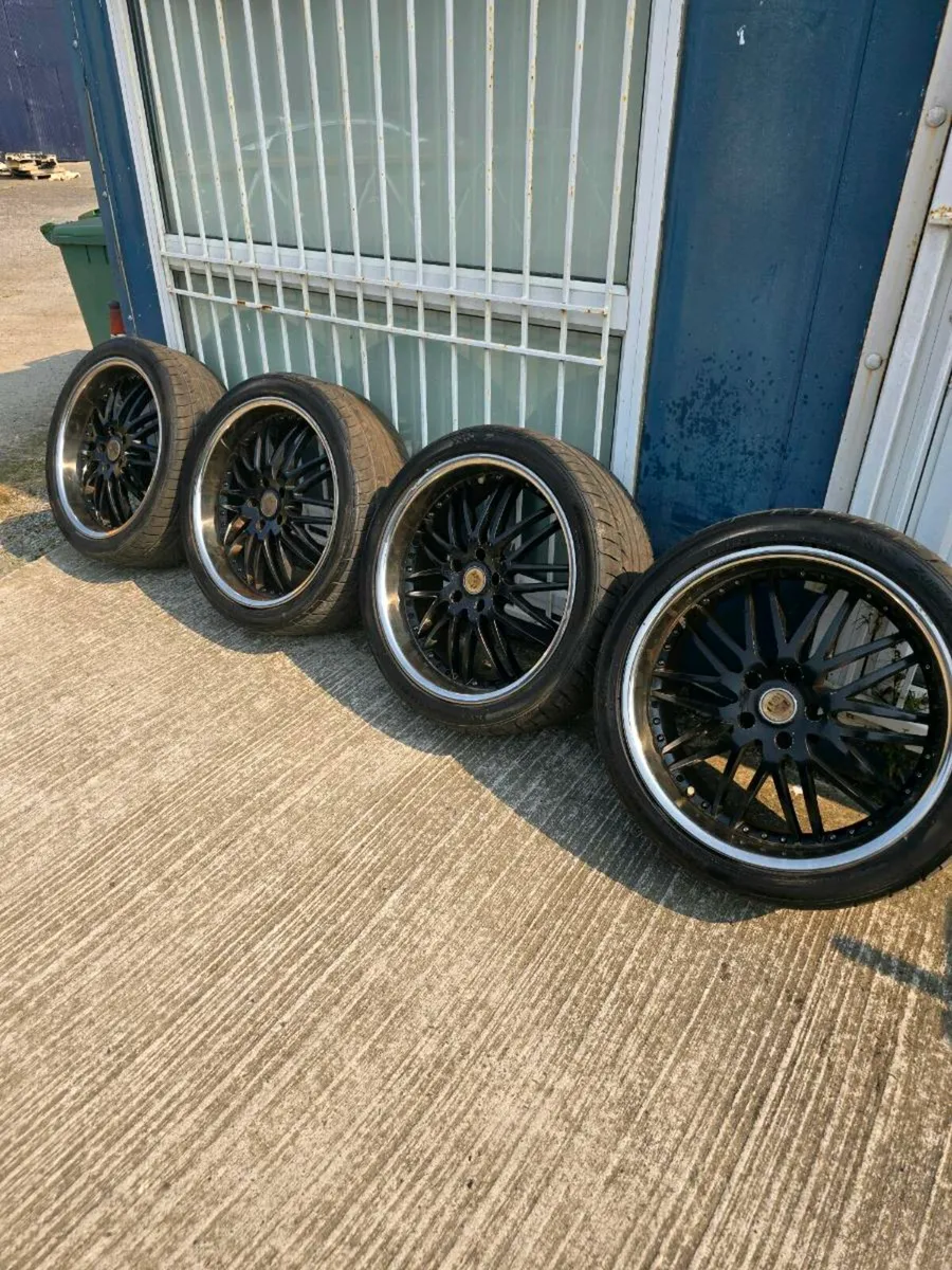 22" 5x130 Dished Alloys , Touareg , Q7 , etc - Image 1