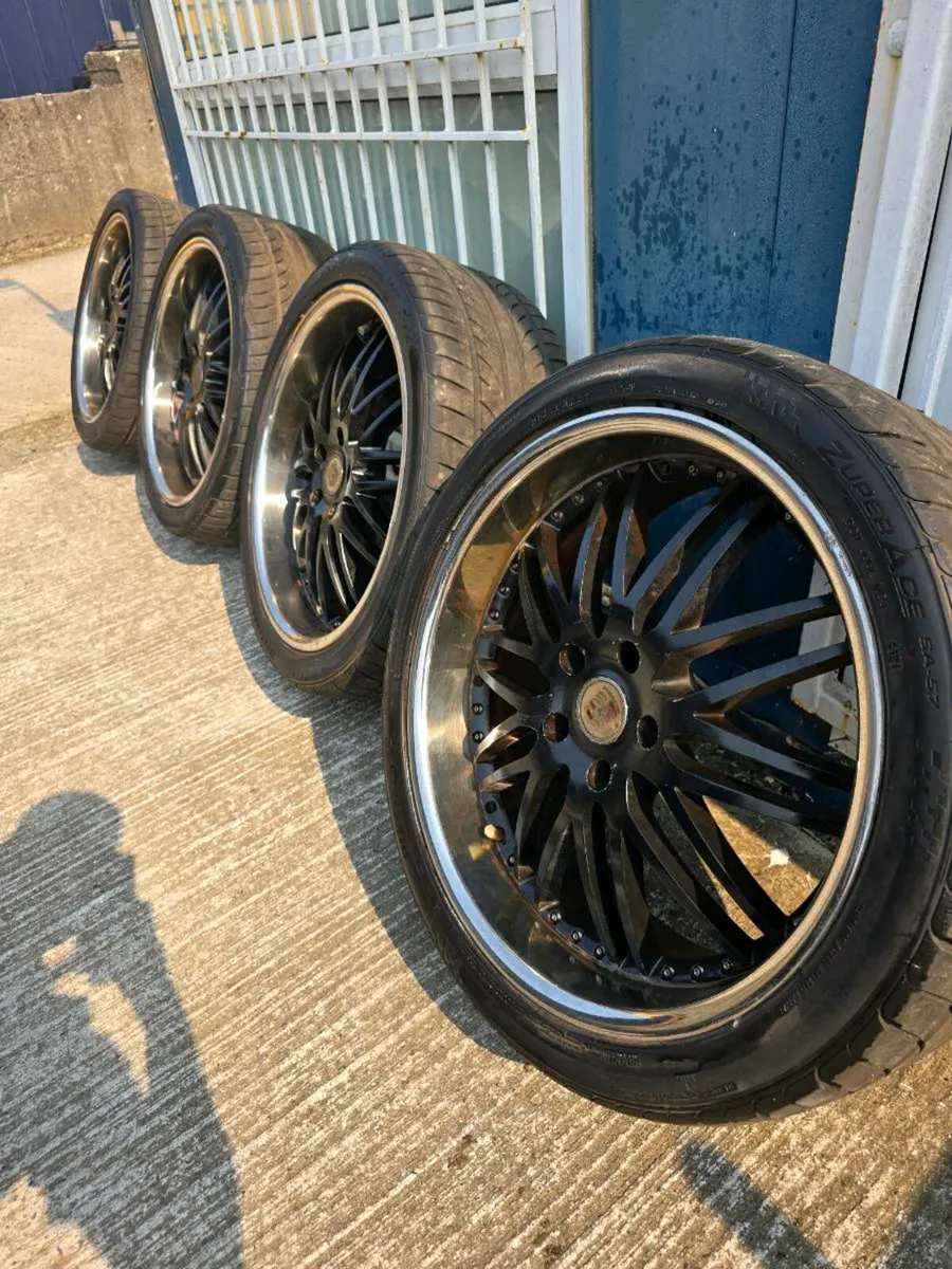 22" 5x130 Dished Alloys , Touareg , Q7 , etc - Image 2