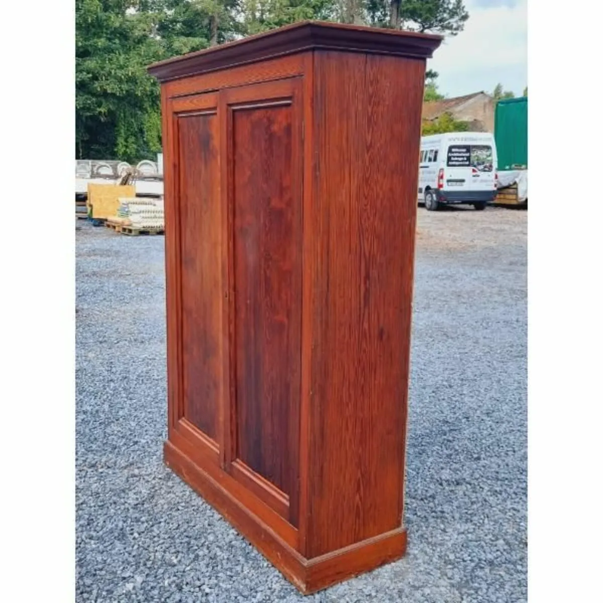 Pitch Pine Wardrobe KAS802 - Image 2