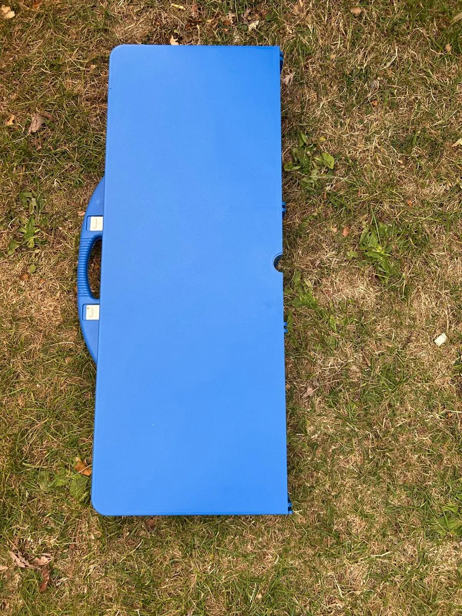 Camping/ Picnic folding table with 4 seats - Image 3