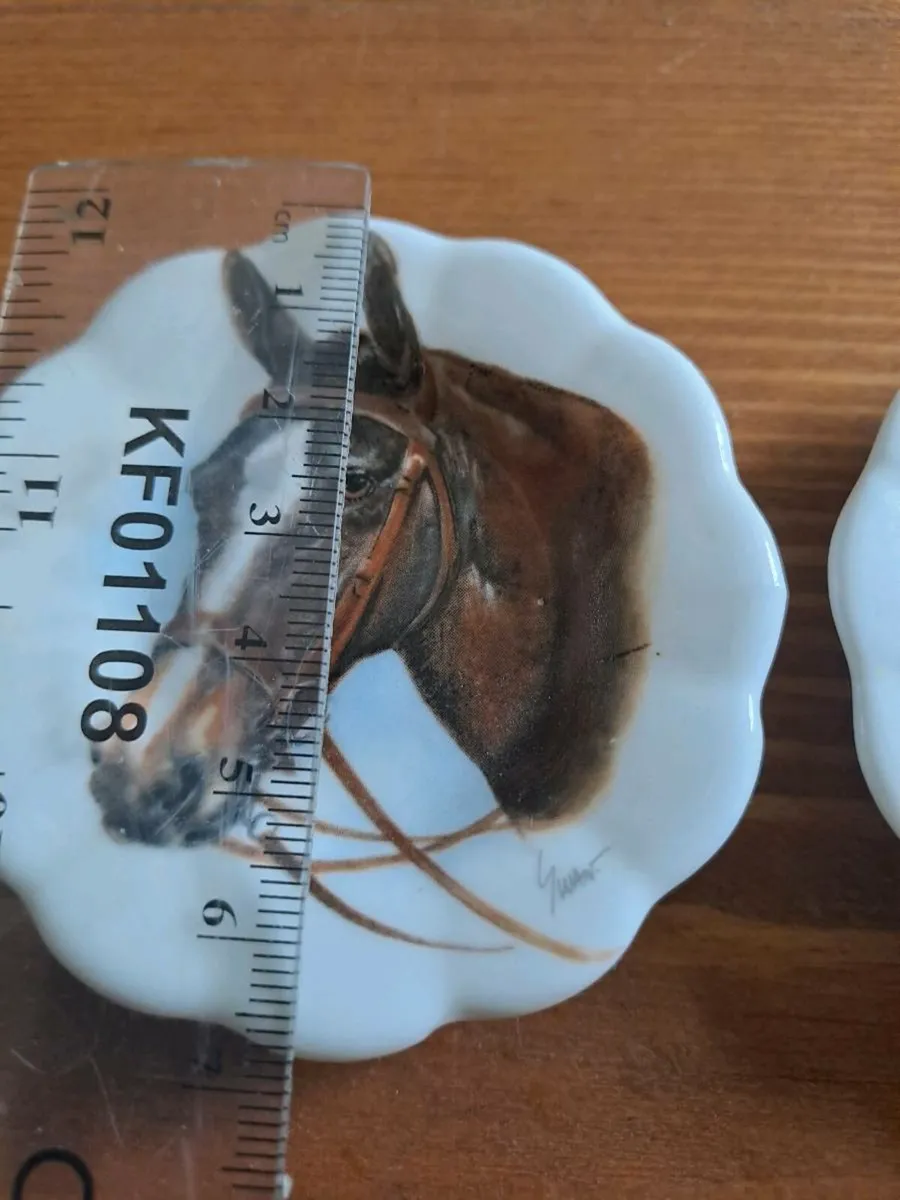Vintage porcelain trinket dishes - Image 3