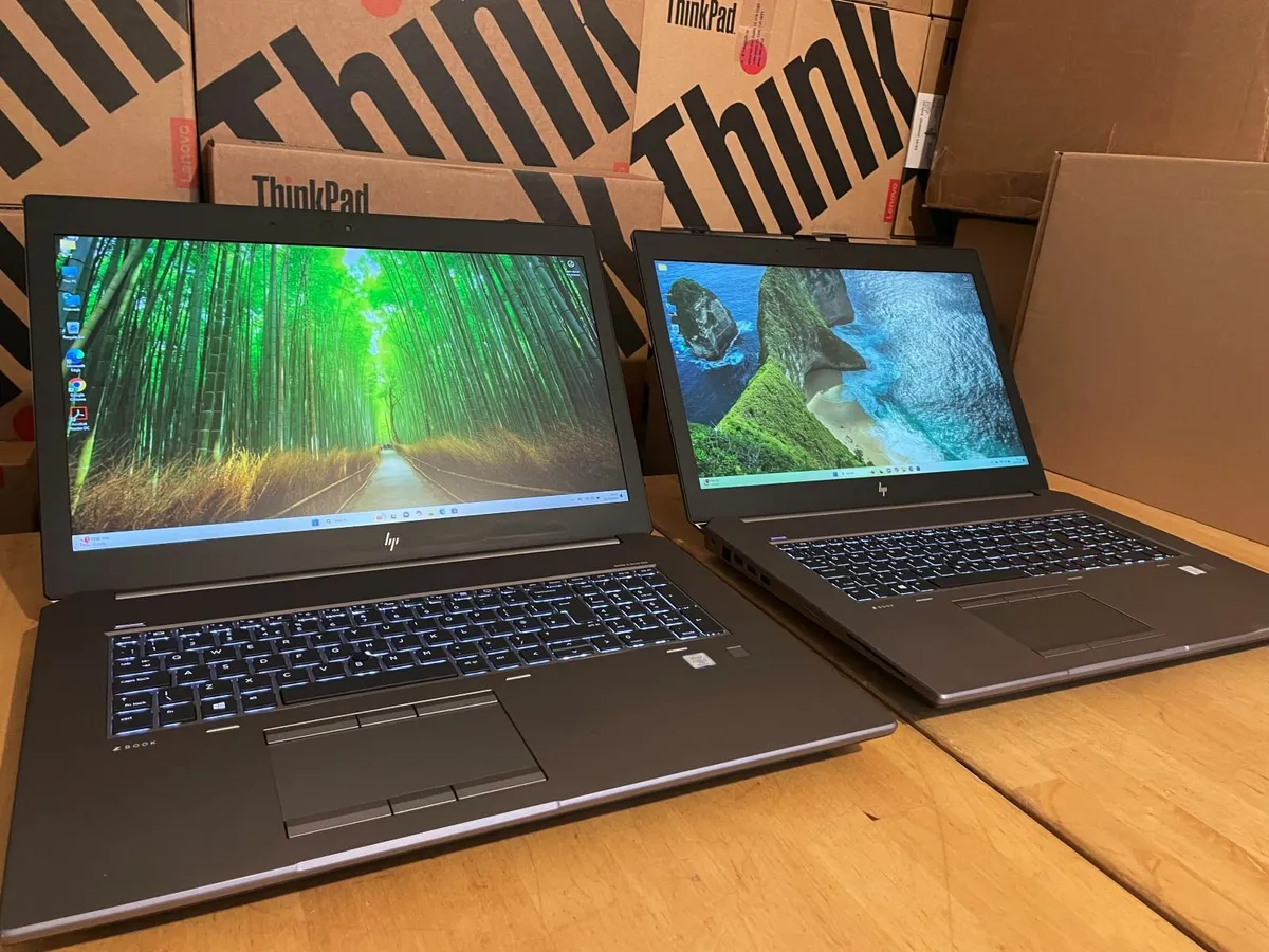 Big Spec HP zBook 17 Laptops-32Gb-RTX3000 Graphics - Image 3