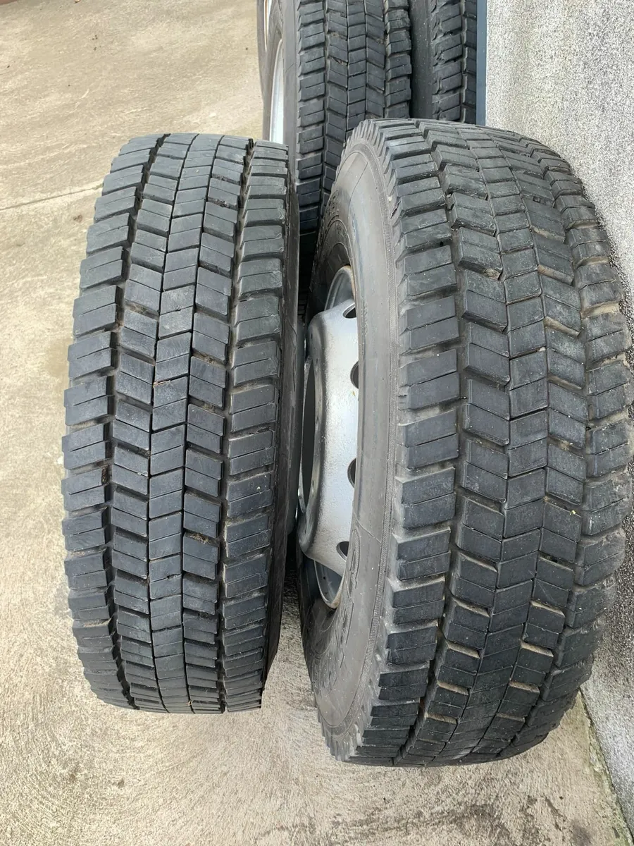 8 Truck Tyres - 295 - Image 2