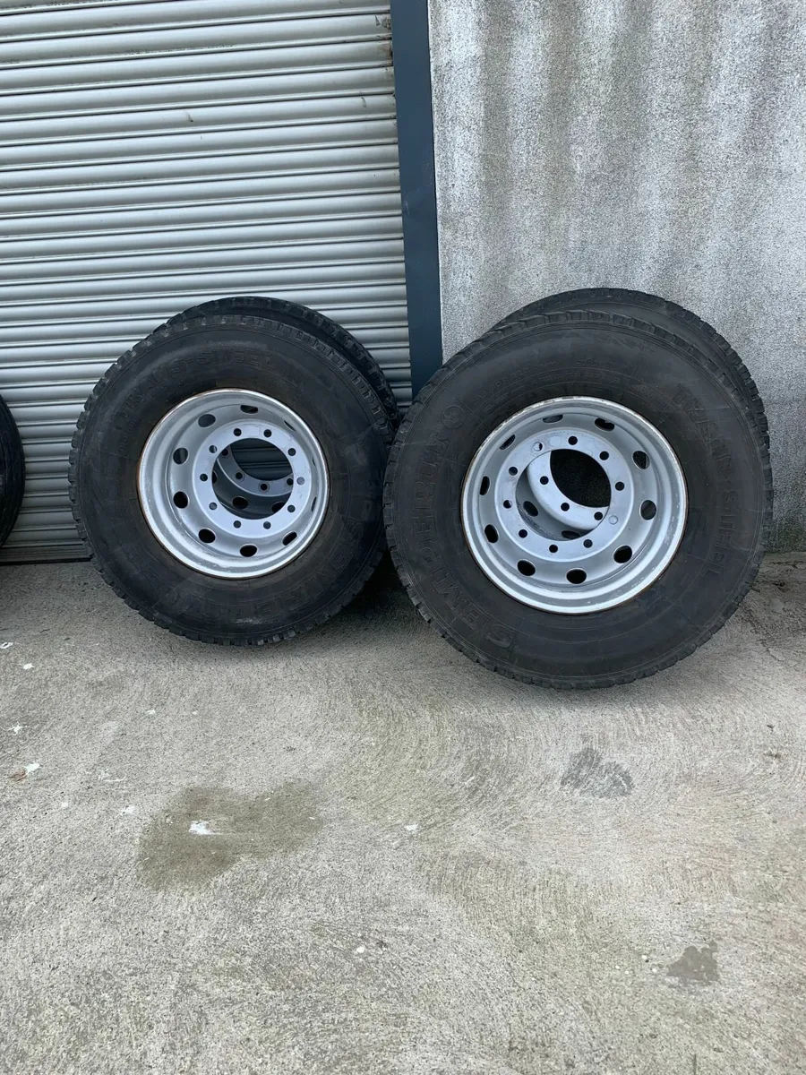 8 Truck Tyres - 295 - Image 1