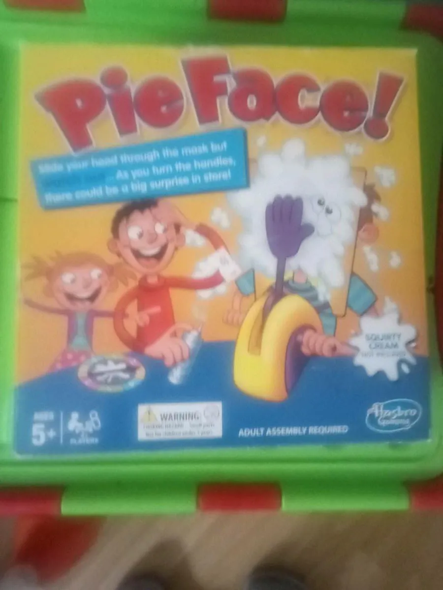 Pie face game 1 piece missing free