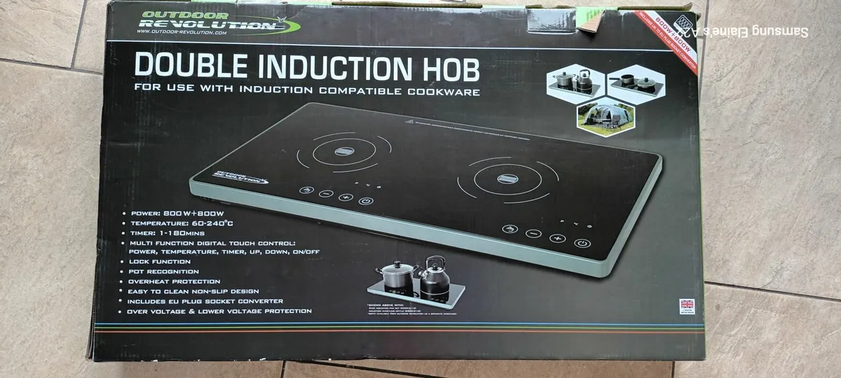 Outdoor Revolution Double Induction Hob - Image 2