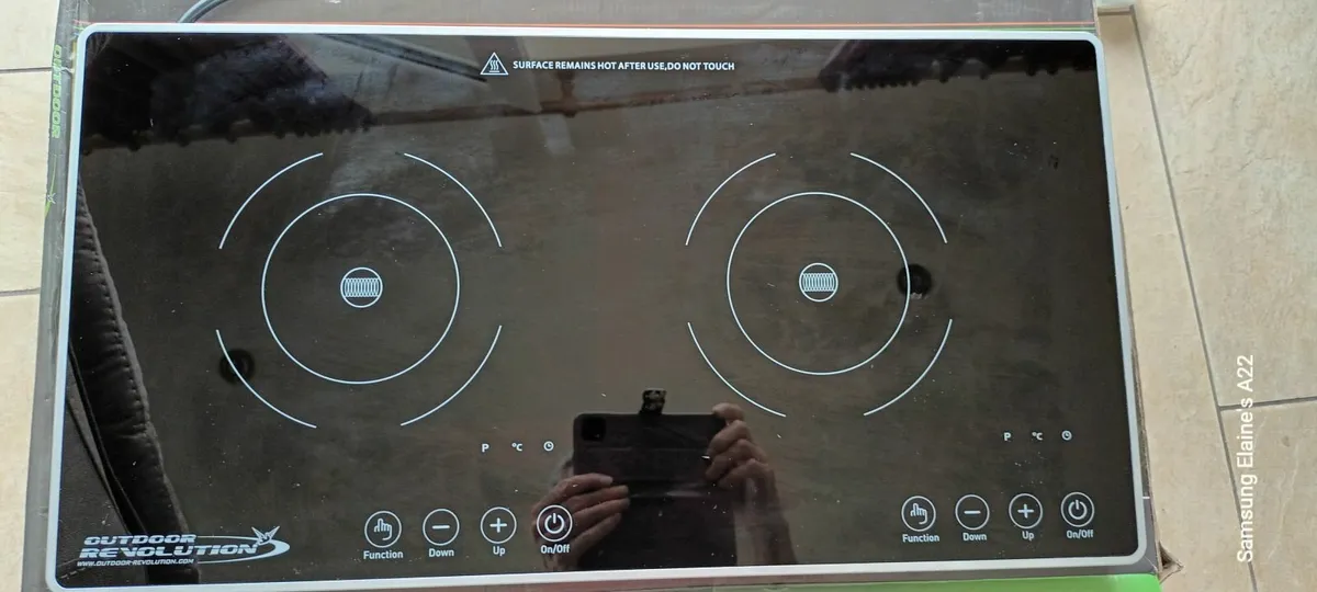 Outdoor Revolution Double Induction Hob - Image 3