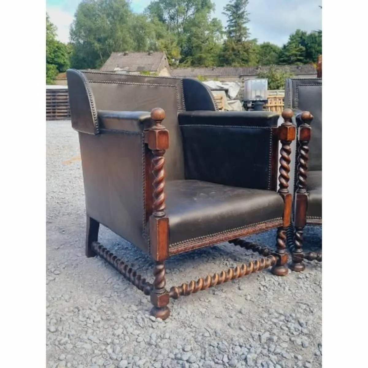 Three Piece Leather Suite KAS587 - Image 2