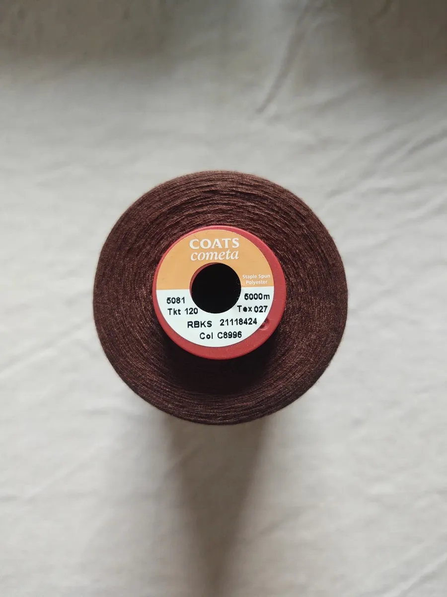 COATS COMETA SEWING & OVERLOCKING THREAD CONE - Image 4
