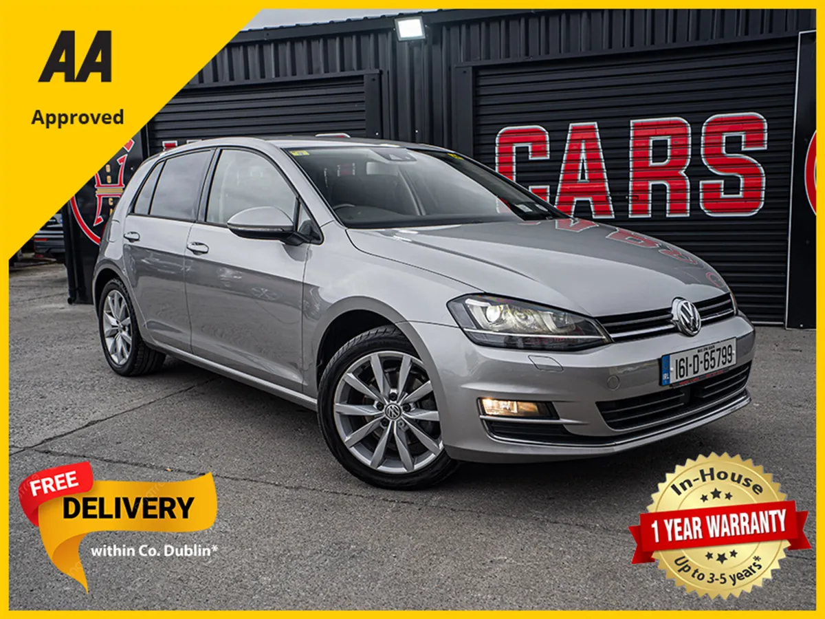 2016 VW Golf 1.4 Automatic/High spec/1yr warranty - Image 1