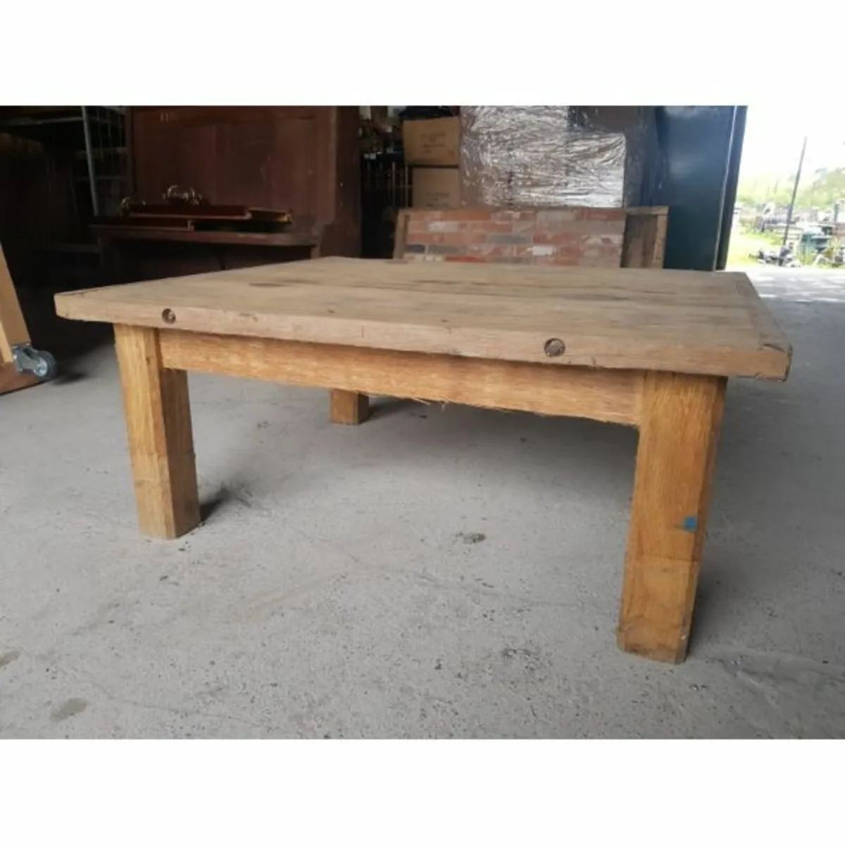 Timber Table – Hardwood Panel – KAS182 - Image 4
