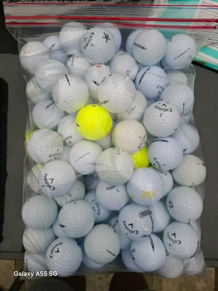 100 MIXED CALLAWAY BALLS