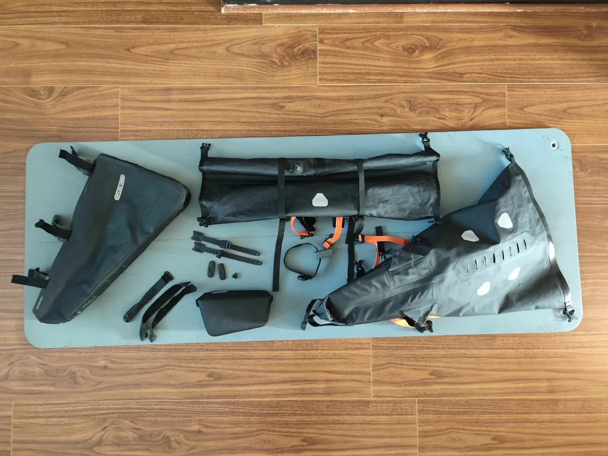 Complete set of Ortlieb bike bags - Image 1