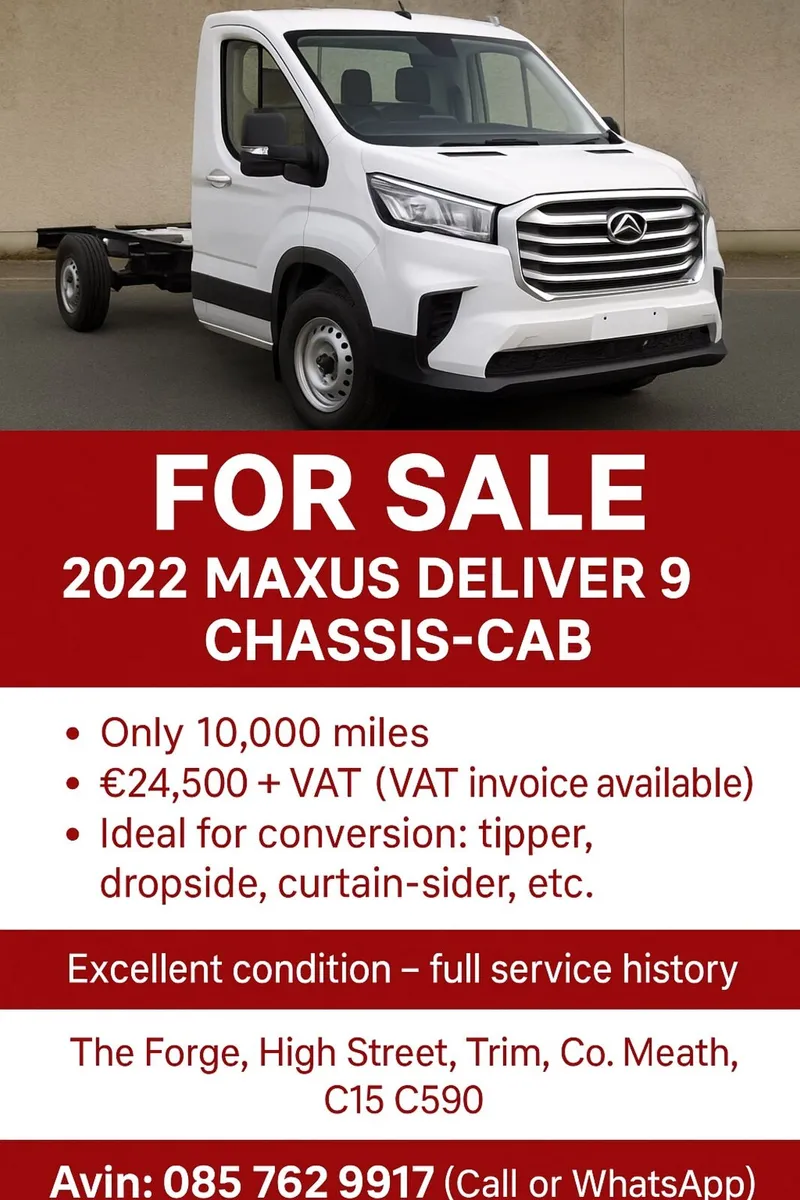 Maxus Cab