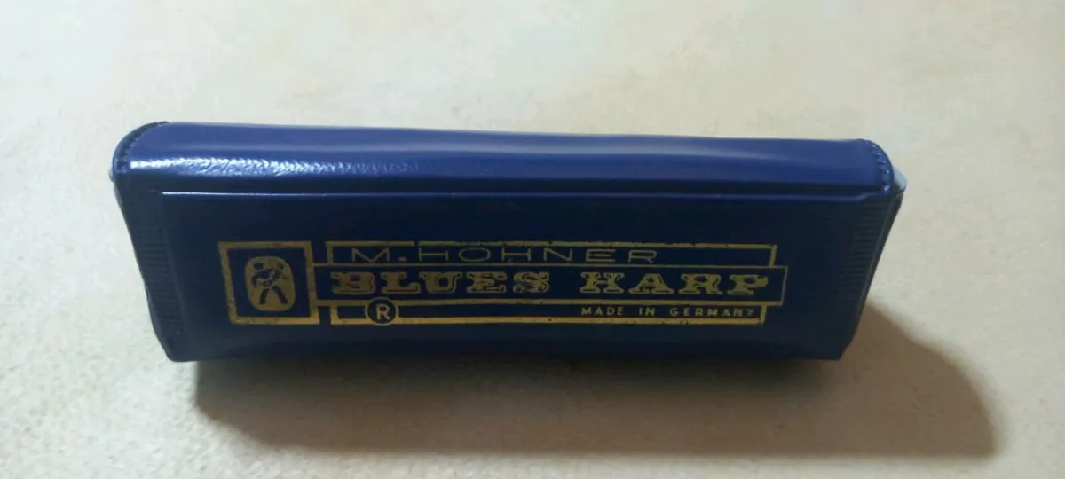 Vintage 1980's Hohner Blues Harp Harmonica - Image 4
